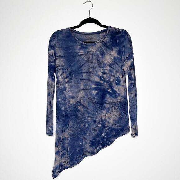 Lululemon Athletica To The Point Spray Dye Top Women's Navy Size 6 - Picture 3 of 5